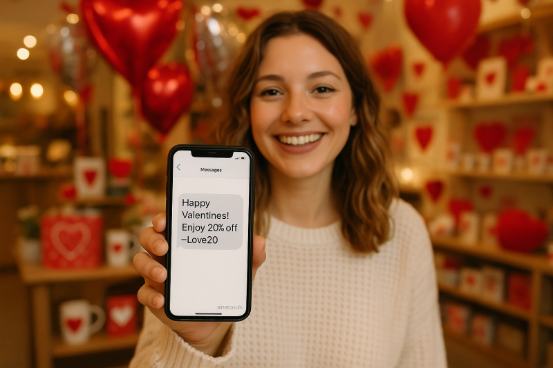 10 SMS marketing templates for Valentines Day