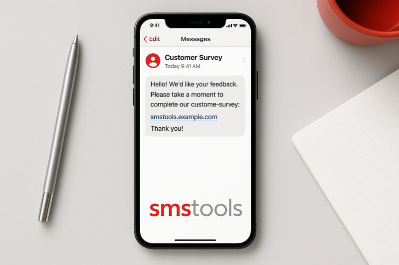 Bulk sms per sondaggi clienti semplice ed efficace