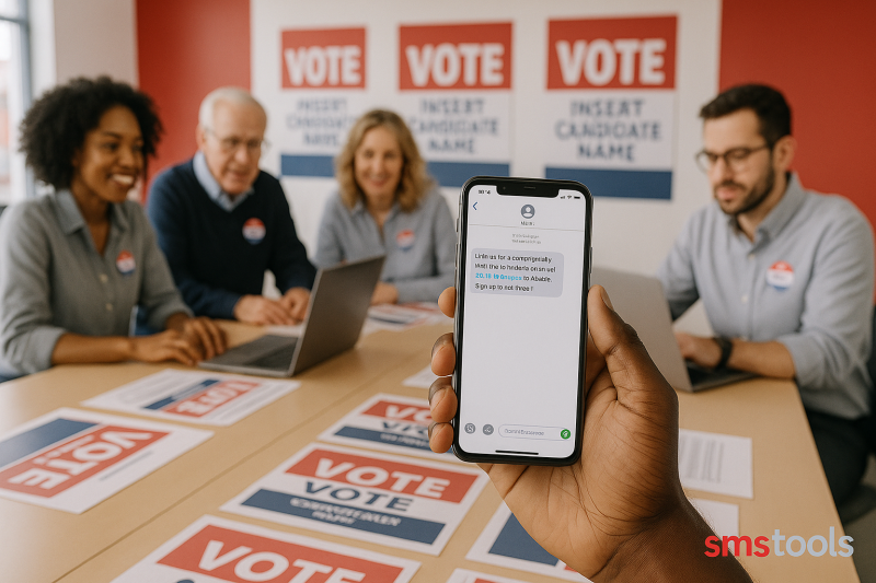 Bulk sms inzetten voor politieke campagnes