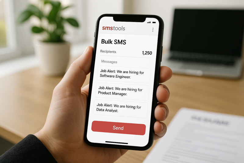 Bulk SMS für Recruiting Kampagnen nutzen Bulk SMS für Recruiting Kampagnen nutzen