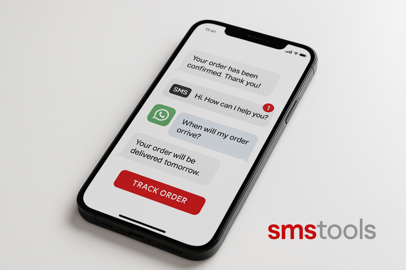 Conversational commerce met SMS en WhatsApp voor ecommerce Conversational commerce met SMS en WhatsApp voor ecommerce