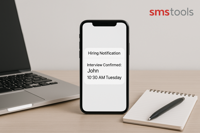 Utilisation efficace des sms pour le recrutement et la planification