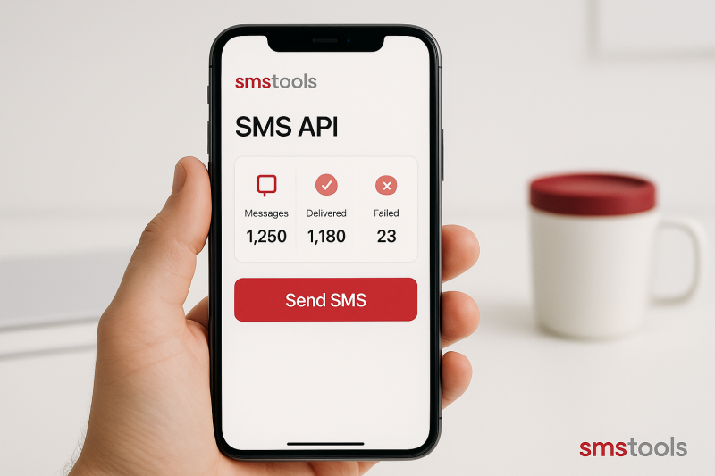 Messagerie pro facile avec une passerelle sms api
