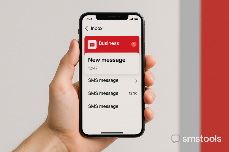 Ricevere messaggi SMS per la tua azienda è semplice