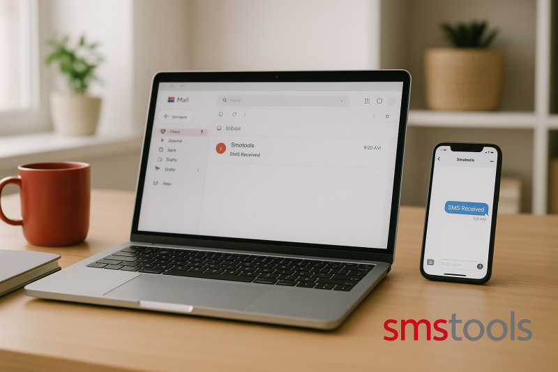Recevoir les SMS en email pour gagner en réactivité